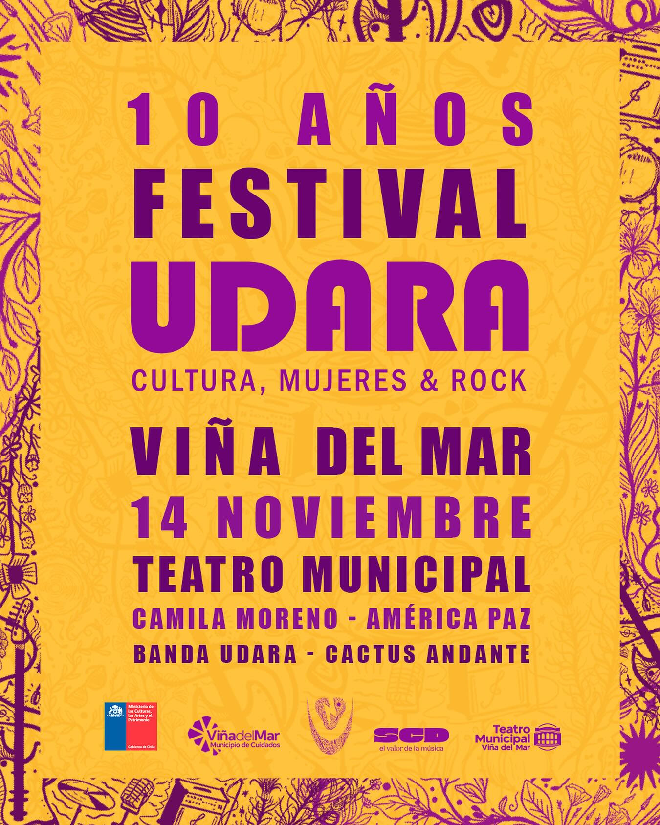 Udara celebrará en Viña del Mar sus 10 años